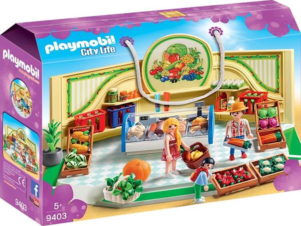 Imagen de Playmobil City Life Tienda de Frutas y Verduras