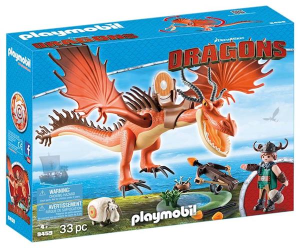 Imagen de Playmobil Como Entrenar a tu Dragón Garfios y Patán Mocoso