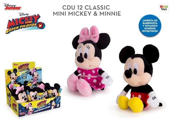 Imagen de Peluche Mini Mickey Y Minnie IMC Toys