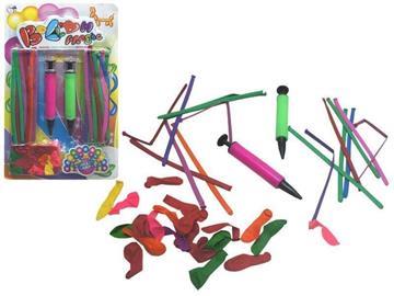 Imagen de Pack Globos Con 2 Infladores En Blister Rama