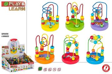 Imagen de Juego Laberinto Madera Color Baby