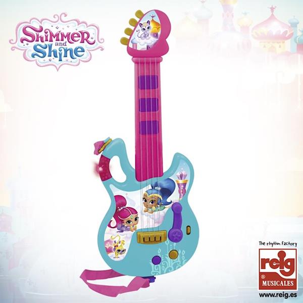 Imagen de Guitarra infantil Shimmer and Shine de Reig.