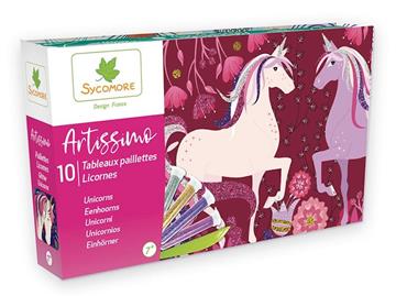 Imagen de Set Creativo Artissimo Purpurina Mis Unicornios Darpeje