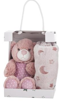 Imagen de Peluche Lunares 23 Cm Con Manta Creaciones Llopis