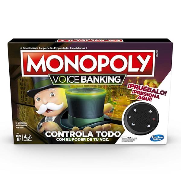 Imagen de Juego Monopoly Voice Banking Hasbro