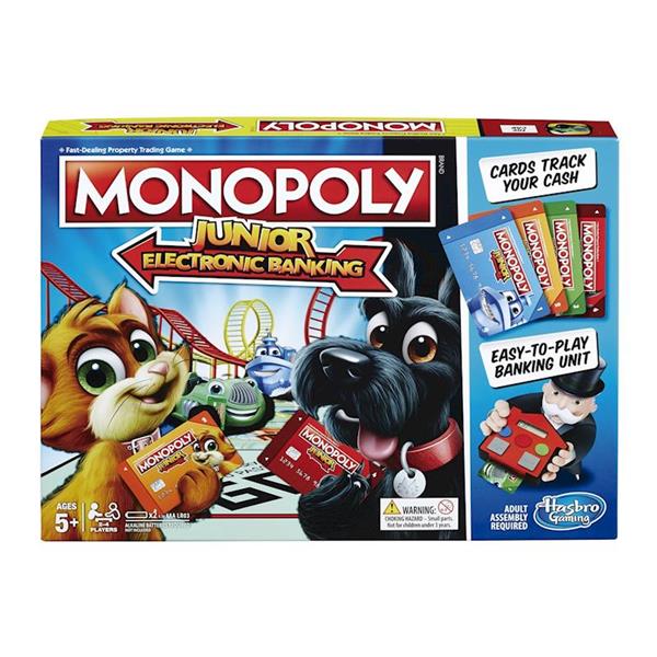 Imagen de Juego de mesa Monopoly Junior Electrónico Hasbro