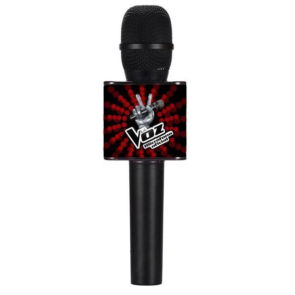 Imagen de Micrófono La Voz Negro Con Altavoces Redstring