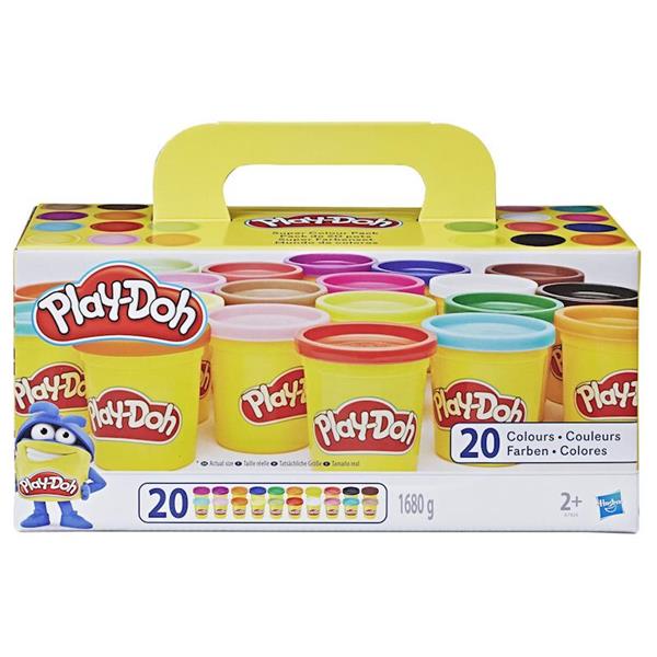Cerdo Sentimental Sueño áspero Play-Doh Pack 20 Botes ✨ Comprar Plastilina Play-Doh