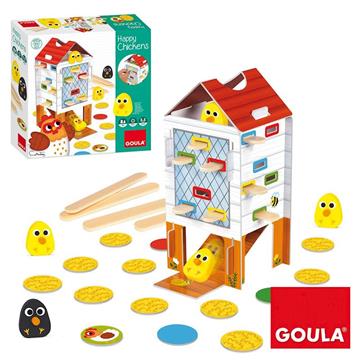 Imagen de Happy Chicken Juego de Madera Goula