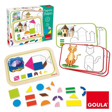 Imagen de Juego De Madera Formas Magneticas Goula