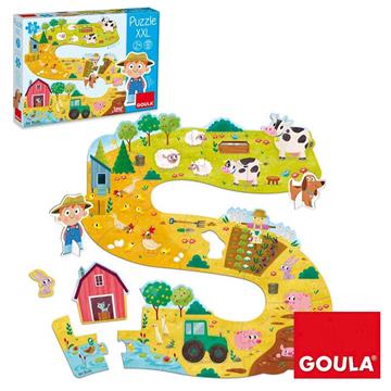 Imagen de Puzzle XXL Granja De Cartón Goula