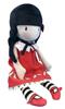 Imagen de Muñeca De Trapo Gorjuss Time To Fly Vestido Rojo CyP