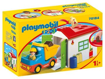 Imagen de Playmobil 1.2.3 Camión con Garaje