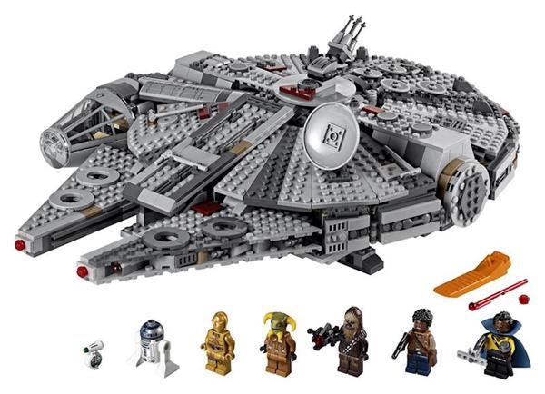 lego star wars halcón milenario