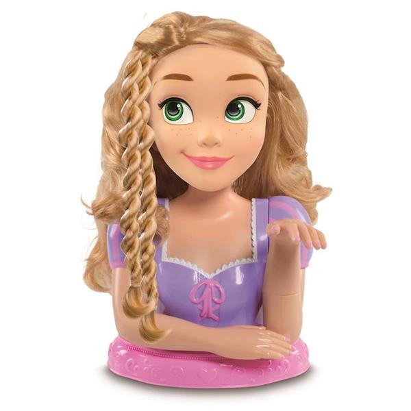 Busto Deluxe Rapunzel  Comprar Muñeca Para Peinar
