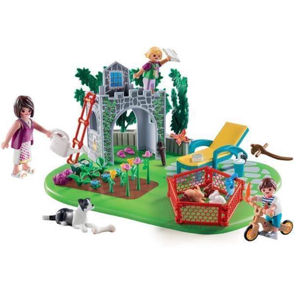 Imagen de Playmobil Country SuperSet Familia en el Jardín