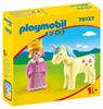 Imagen de Playmobil 1.2.3 Princesa con Unicornio