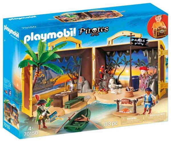Imagen de Playmobil Piratas Maletín Isla Pirata