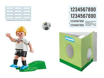 playmobil sports & action set de fútbol maletín