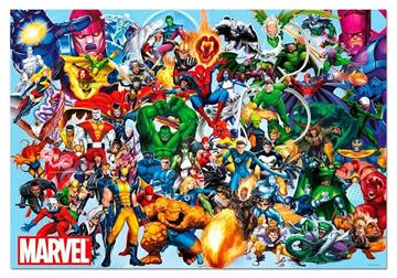 Imagen de Puzzle 1000 piezas Los Héroes de Marvel Educa