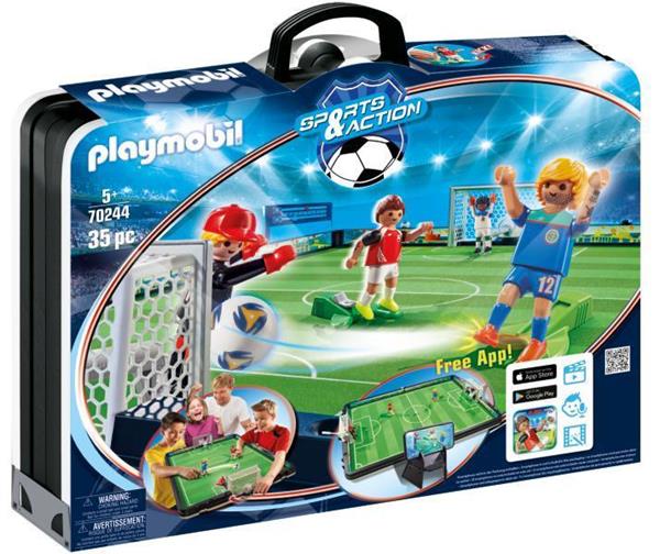Imagen de Playmobil Sports & Action Maletín Campo de Fútbol
