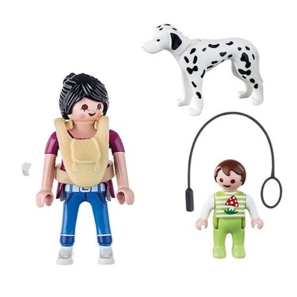 Imagen de Playmobil Special Plus Mamá con Bebé y Perro