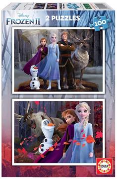 Imagen de Puzzle 2x100 piezas Frozen 2 Educa