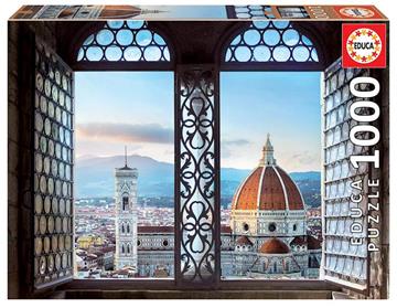 Imagen de Puzzle 1000 piezas Vistas de Florencia Educa