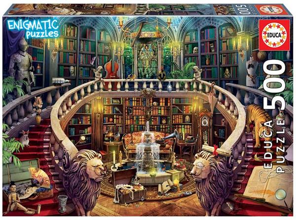 Imagen de Puzzle 500 Biblioteca Enigmatic Puzzle