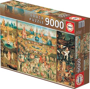 Imagen de Puzzle 9000 piezas El Jardín de las Delicias Educa