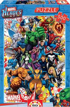 Imagen de Puzzle 500 Héroes Marvel Classic