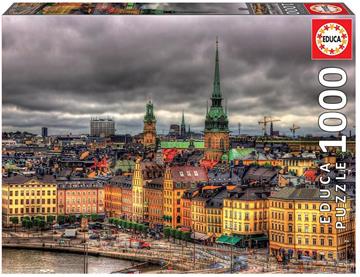 Imagen de Puzzle 1000 piezas Vista de Estocolmo Suecia