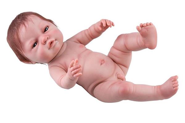 Imagen de Muñeco Bebito Desnudo con Pelo