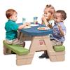 COLORBABY 77426 - Fisher-Price mesa de picnic para niños, Mesa y silla de  aprendizaje para niños, Escritorio infantil, mesa de dibujo, mesas y sillas  infantiles, Mesa infantil, Mesas infantiles : : Moda