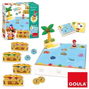 Imagen de La Isla de los Piratas Juego de Madera 