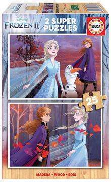 Imagen de Puzzles 2x25 Frozen 2