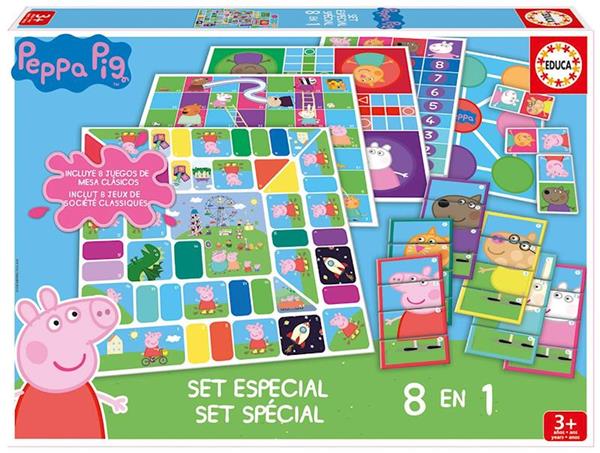 Imagen de Multijuegos 8 En 1 Peppa Pig