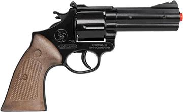 Pistola 8 tiros cartuchera y estrella 21x27 cm de Gonher