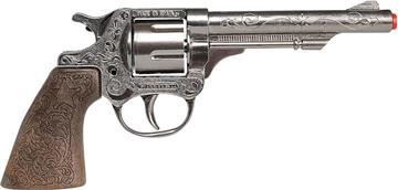 Pistola 8 tiros cartuchera y estrella 21x27 cm de Gonher