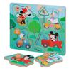 Imagen de Puzzle Encajable Madera Mickey Y Minnie