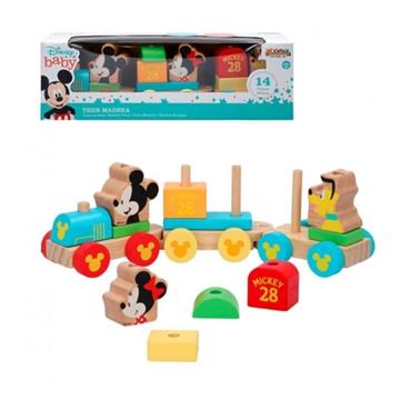 Imagen de Tren De Madera Mickye Y Minnie