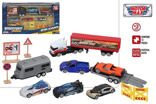 Imagen de Set Vehículos Metal Trucking World