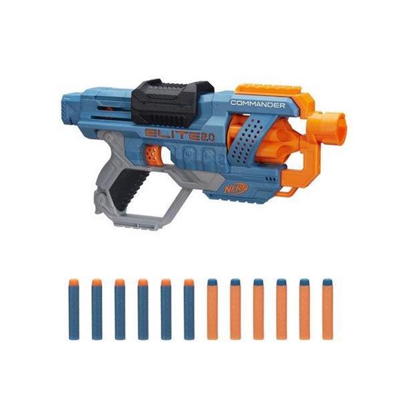 pistola nerf naranja