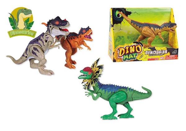 dinosaurio luz y sonido
