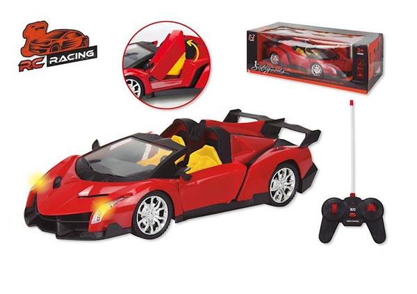 coche teledirigido rojo