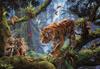 Imagen de Puzzle1000 Piezas Tigres En el Arbol 