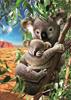 Imagen de Puzzle 500 Piezas Koala Con Su Cachorro
