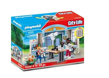 Imagen de Playmobil City Life Clinica Veterinaria Cofre