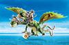 Imagen de Playmobil Dragon Racing Dragón 2 Cabezas con Chusco y Brusca