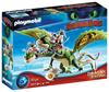 Imagen de Playmobil Dragon Racing Dragón 2 Cabezas con Chusco y Brusca